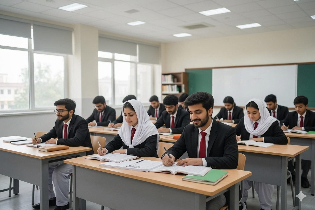 Students at Myer's College